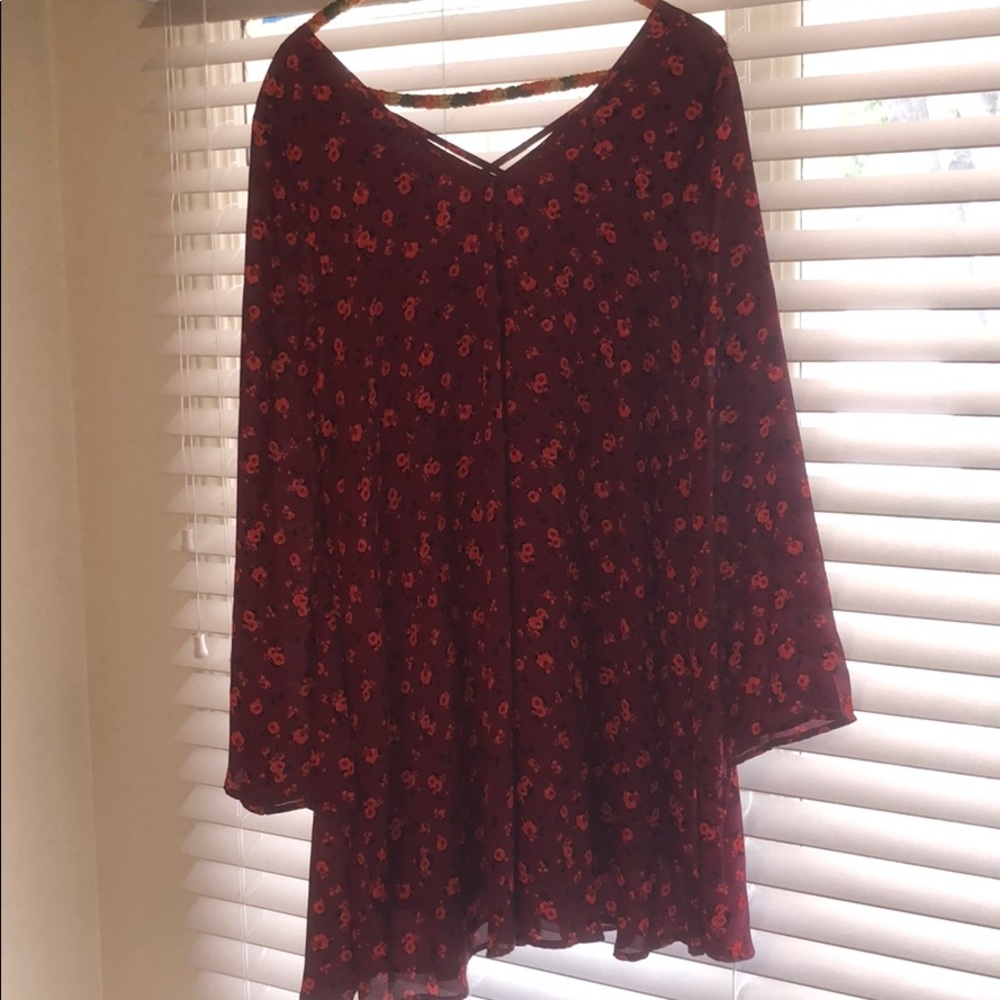 The cutest floral dress!